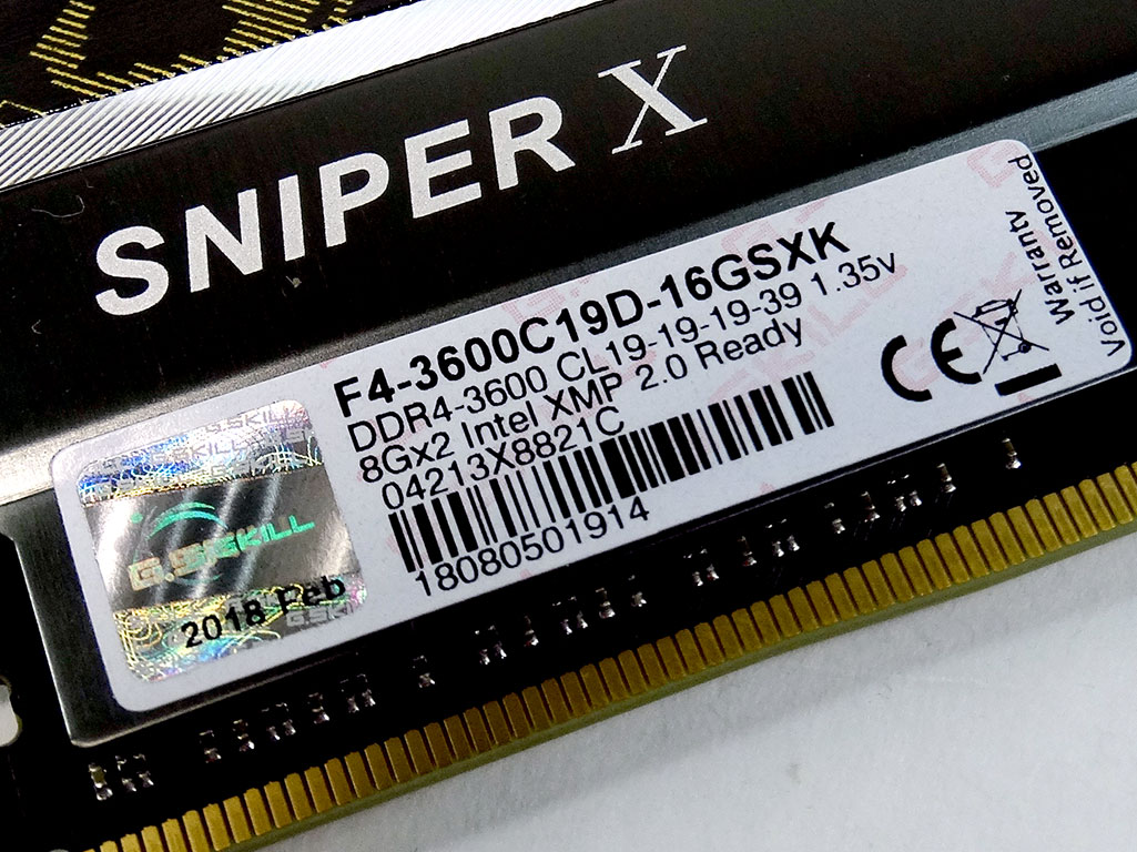 G.SKILL SNIPER X 3600 MHz DDR4 Review - A Closer Look | TechPowerUp