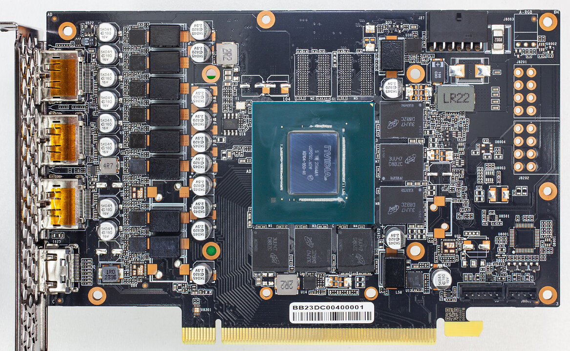 Gainward GeForce RTX 4070 Super Ghost Review - Circuit Board Analysis