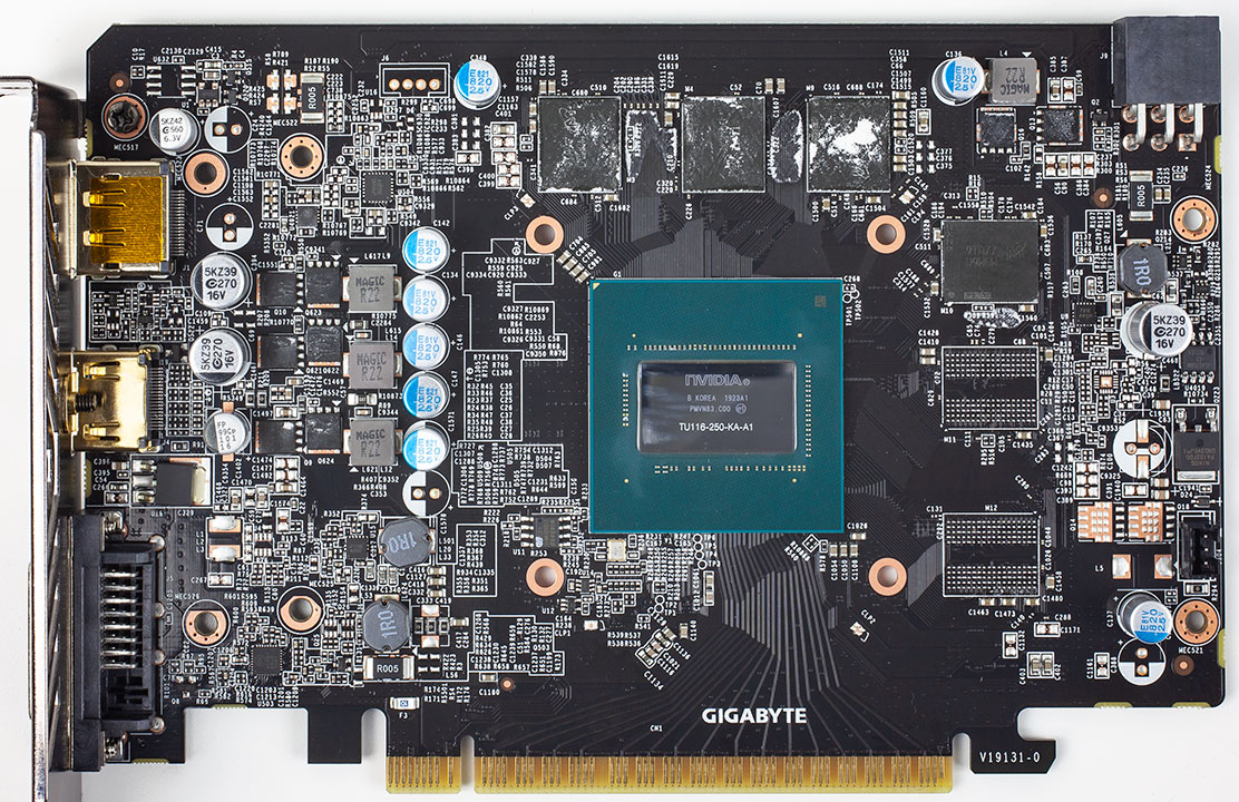 GeForce GTX 1650 Super WindForce OC Review - Circuit Board Analysis TechPowerUp