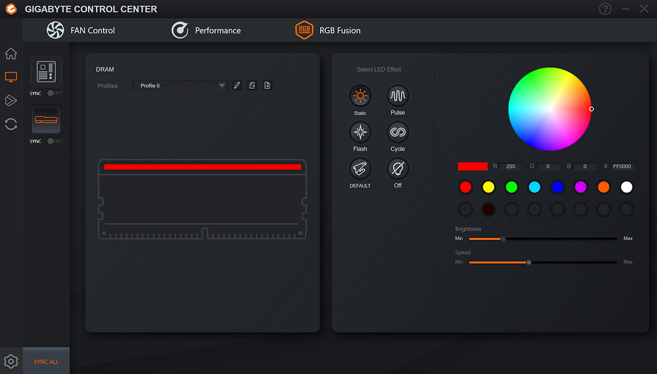 Gigabyte rgb fusion