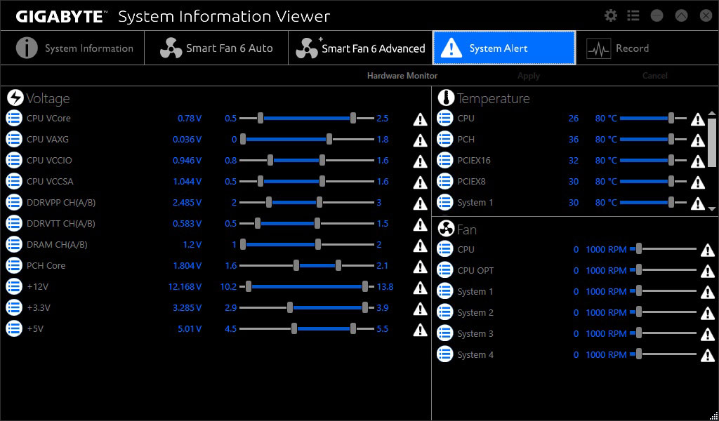 System information viewer gigabyte что это