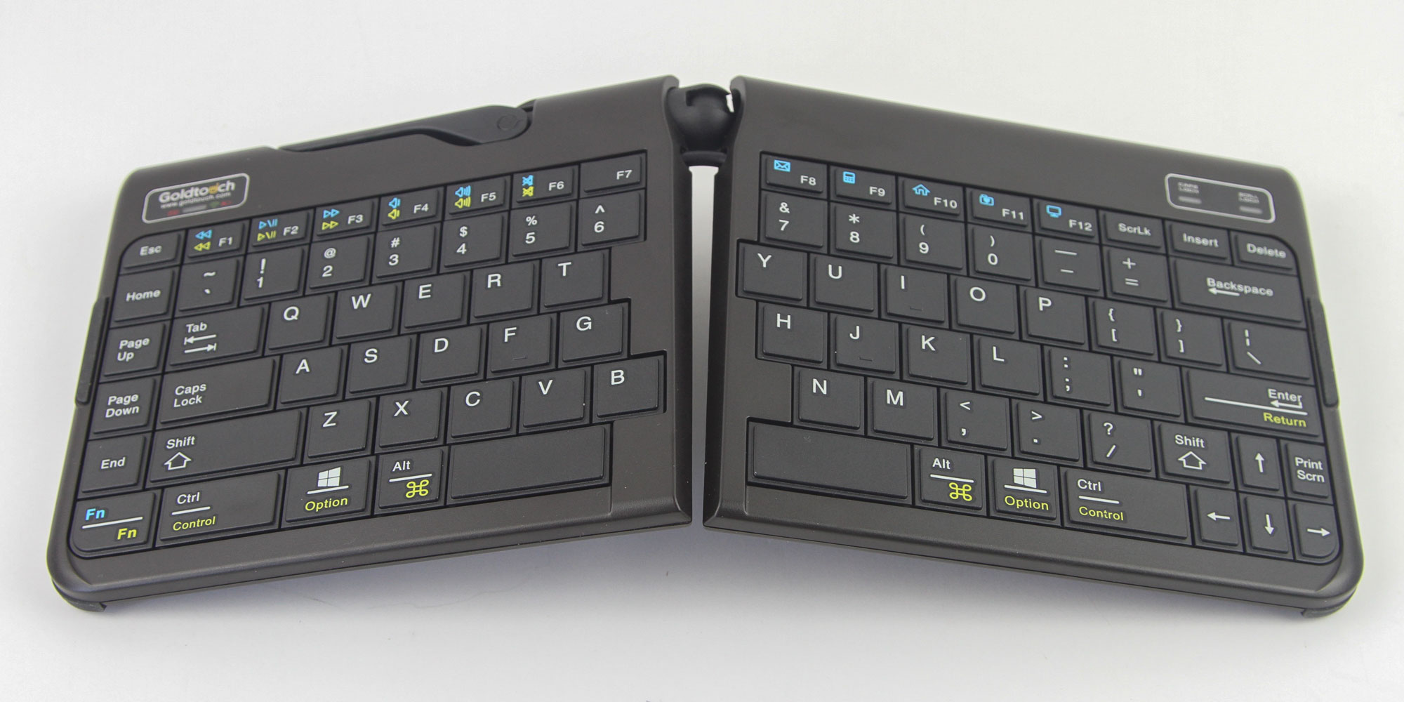 Goldtouch Go!2 Bluetooth Wireless Mobile Keyboard Review - Closer ...