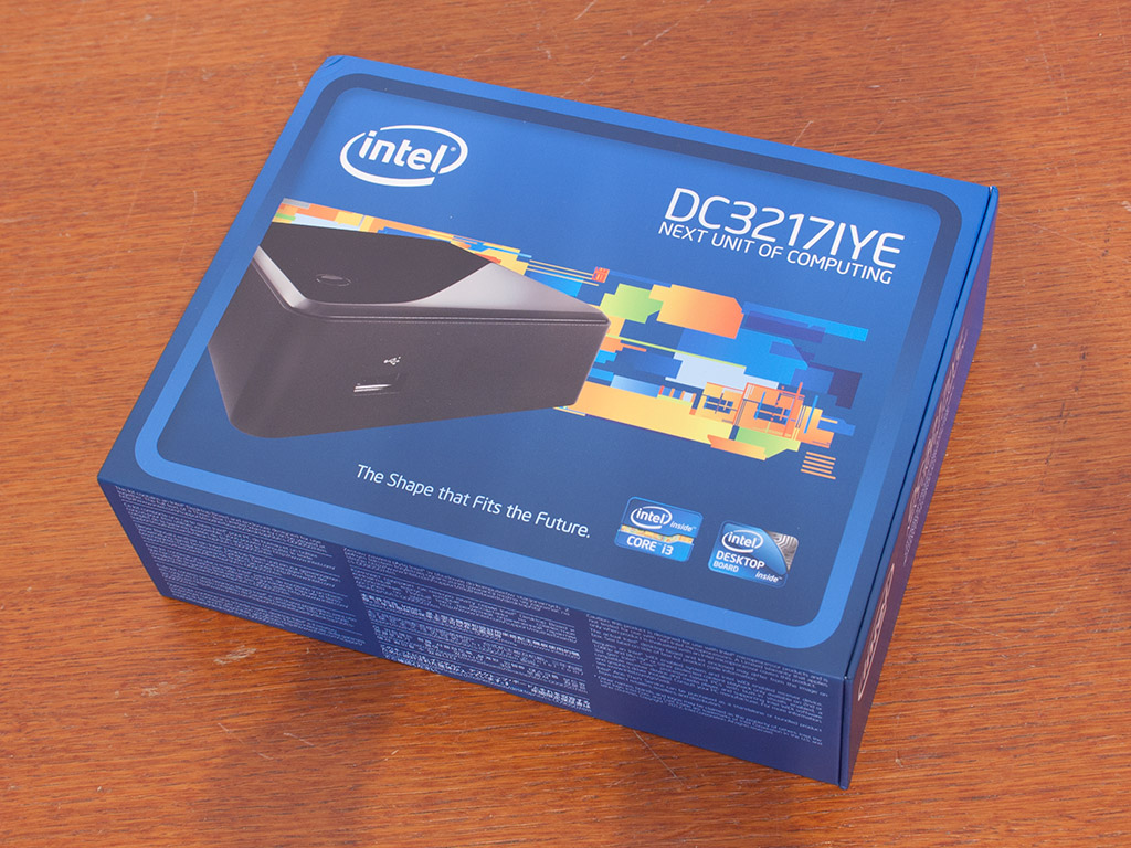 Intel NUC DC3217IYE (Next Unit of Computing) Review - Packaging 