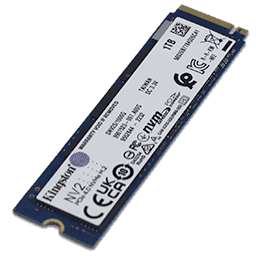 Kingston KC2500 500GB SSD M.2 PCIe NVMe NAND Internal Solid State Drive  3500MB/s