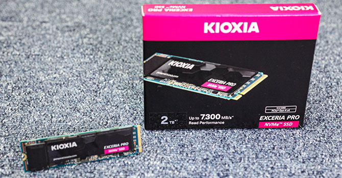 Disque SSD Kioxia Exceria G2 500 Go NVMe M.2 2280