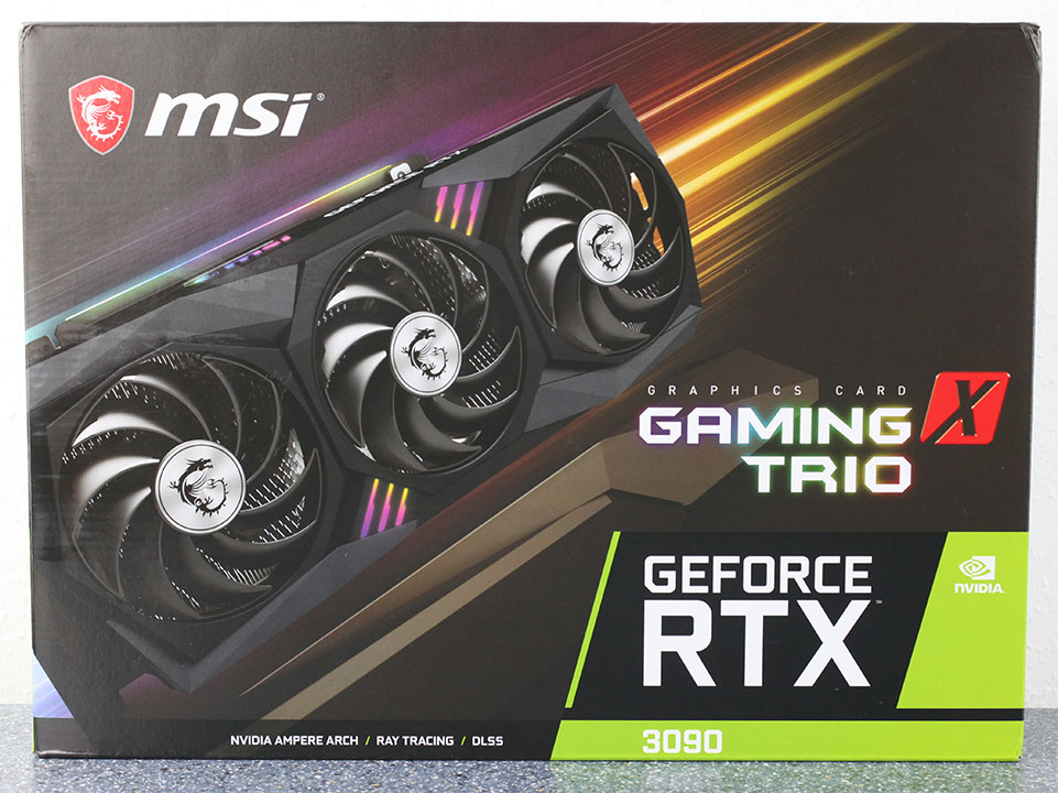 MSI GeForce RTX 3090 Gaming X Trio review: Big GPU, big cooler, big results