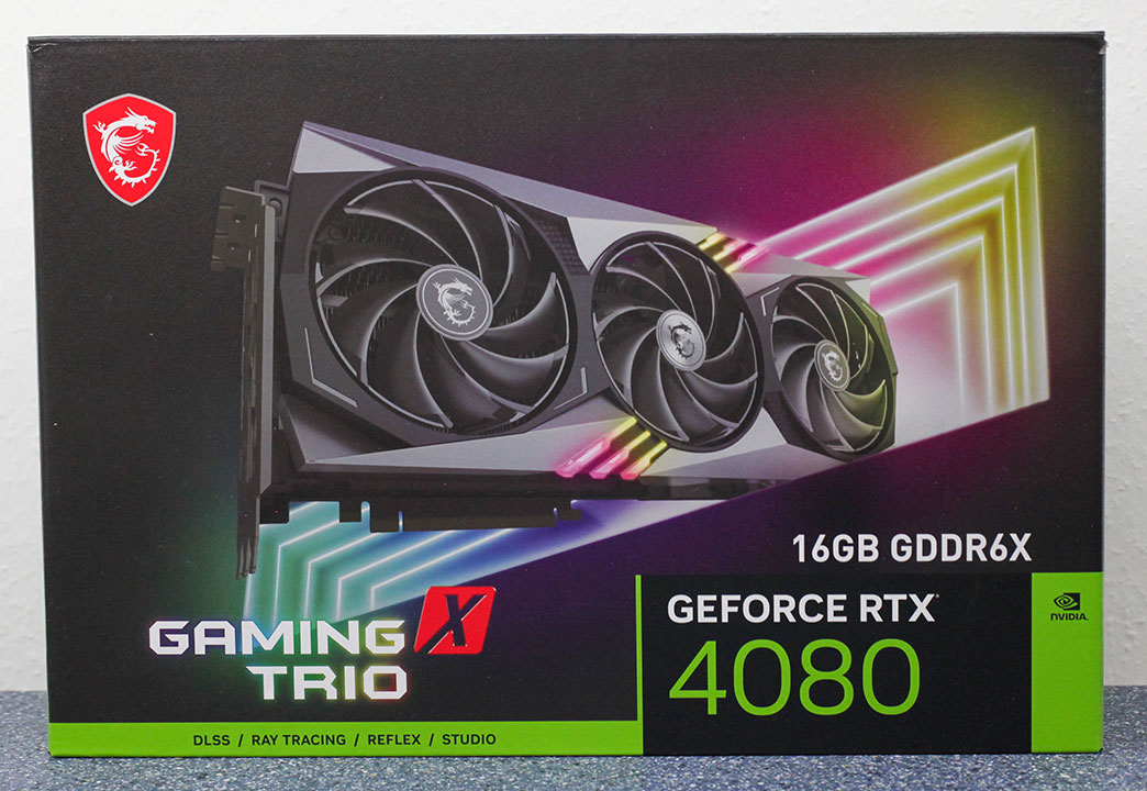 MSI Gaming GeForce RTX 4080 16GB GDDR6X PCI Express 4.0 ATX Video Card RTX  4080 16GB GAMING X TRIO WHITE 