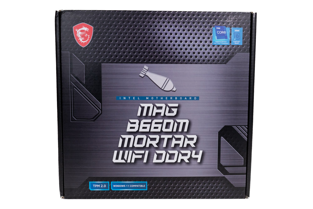 MSI MAG B660M Mortar WiFi DDR4 Review - Packaging & Contents