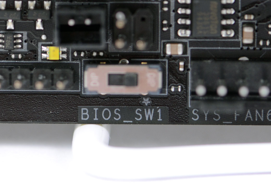 Bios switch на видеокарте