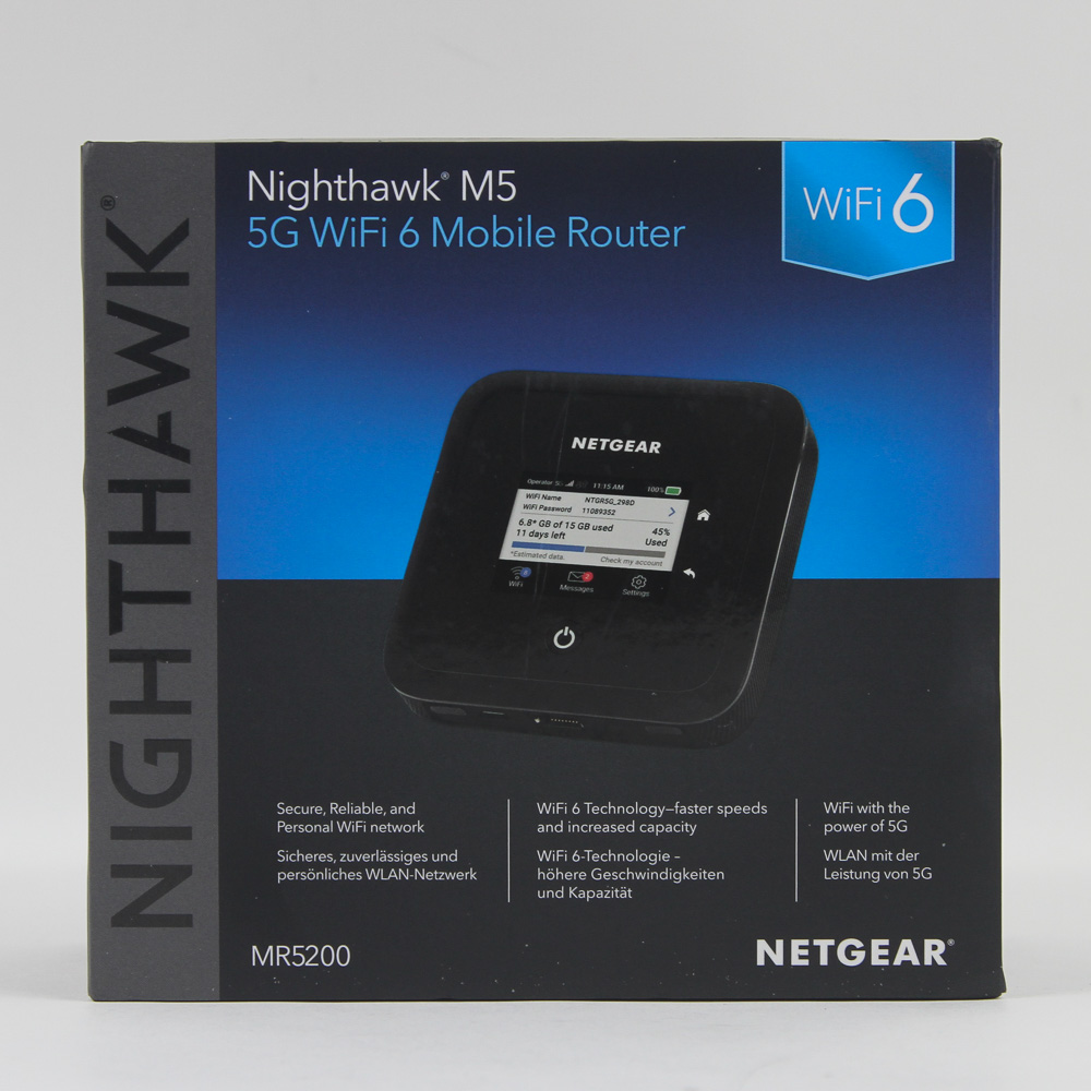 Netgear Nighthawk Router 5G Wifi 6 MR5200 Router WiFi