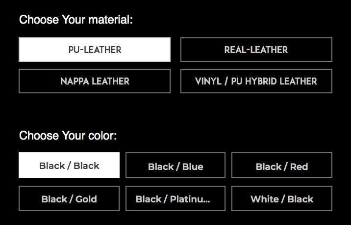 Hero PU-leather / Black / Gold