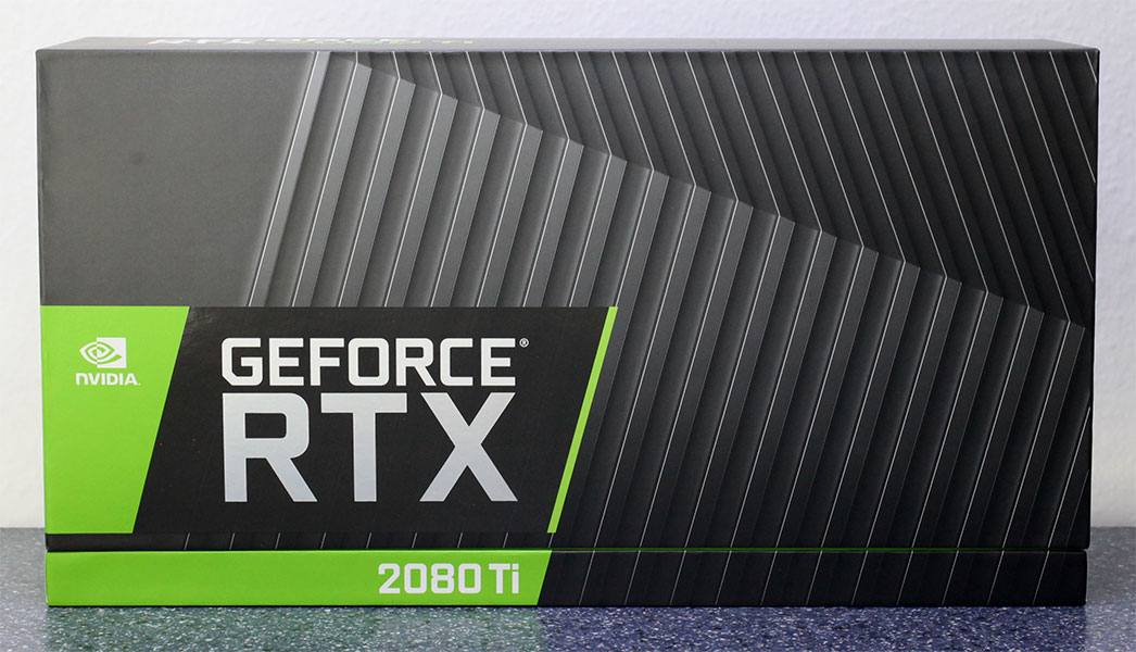 Nvidia Geforce Rtx 2080 Ti Founders Edition 11 Gb Review Packaging