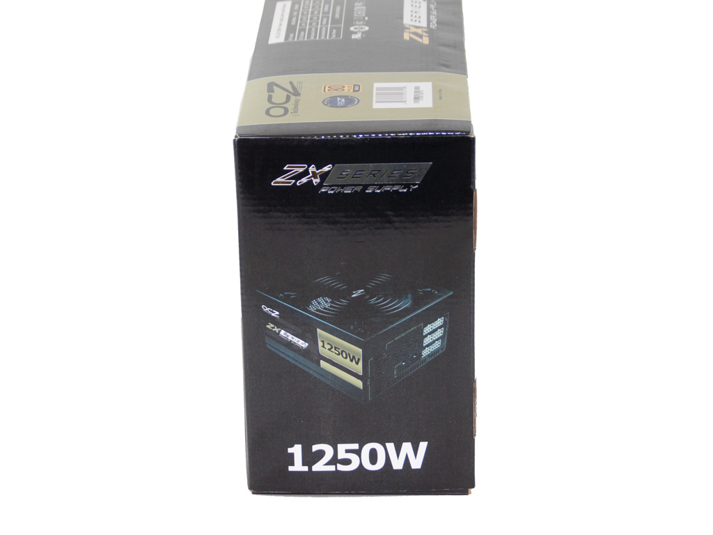 OCZ ZX Series 1250 W Review - Packaging, Contents & Exterior 