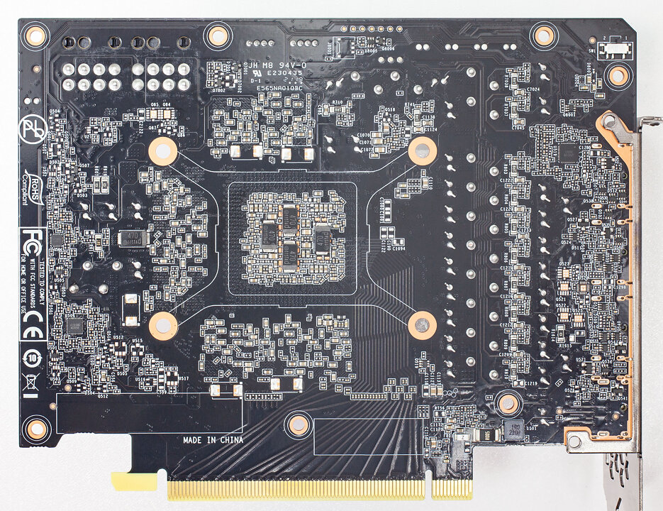 Palit GeForce RTX 3070 Ti GameRock OC Review - Circuit Board Analysis ...