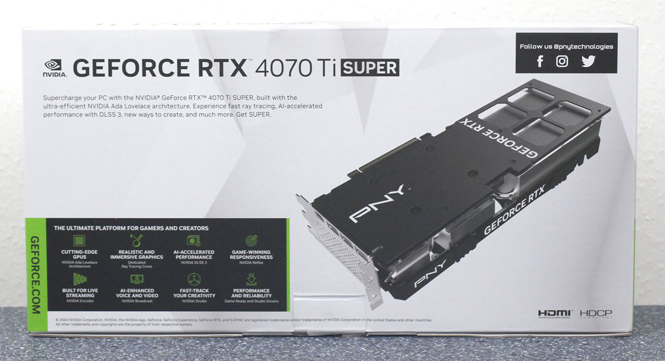 PNY GeForce RTX 4070 Ti Super Verto OC Review - Pictures & Teardown