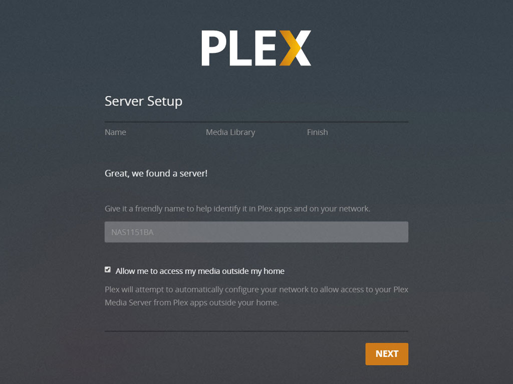 plex media server qnap site cannot be reached