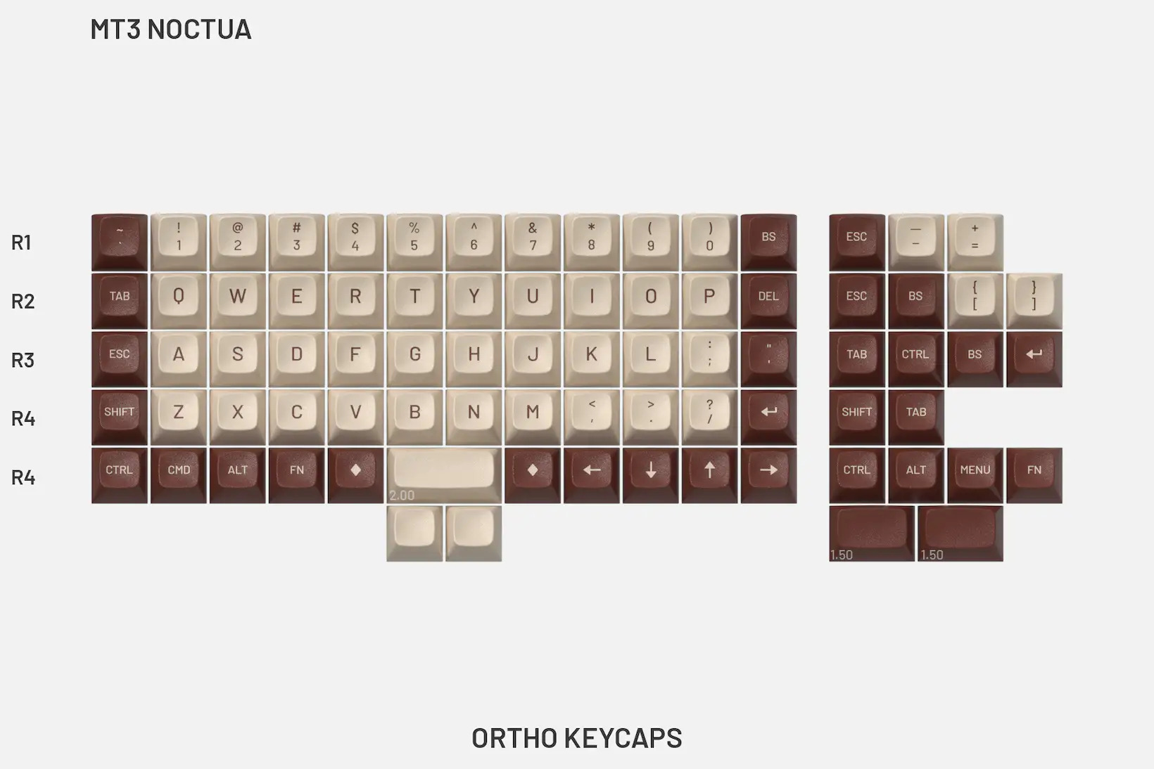 Quick Look: Drop + MiTo MT3 Noctua Keycap Set | TechPowerUp