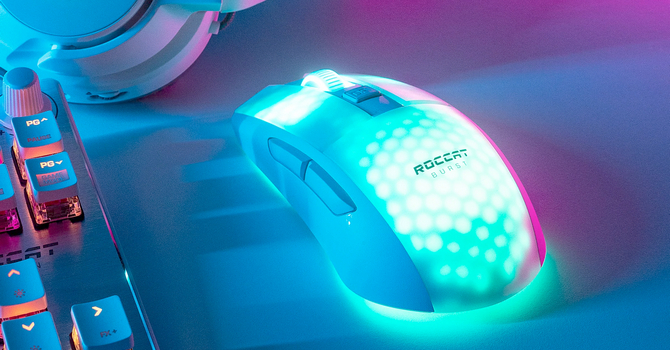 Turtle Beach ROCCAT Burst Pro Air – White - Micro Center