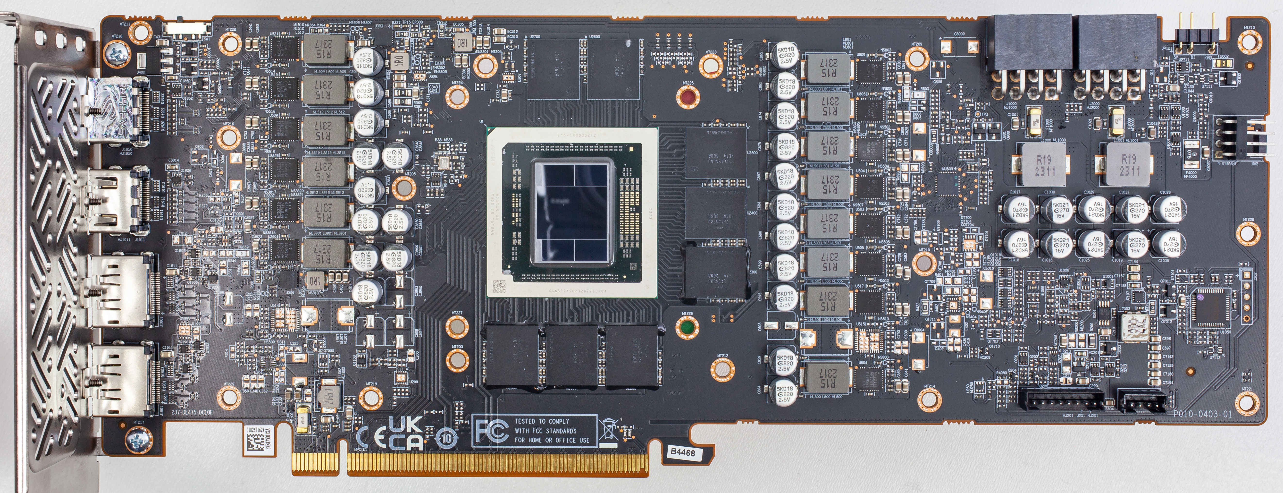 AMD Radeon RX 7800 XT Review - Circuit Board Analysis