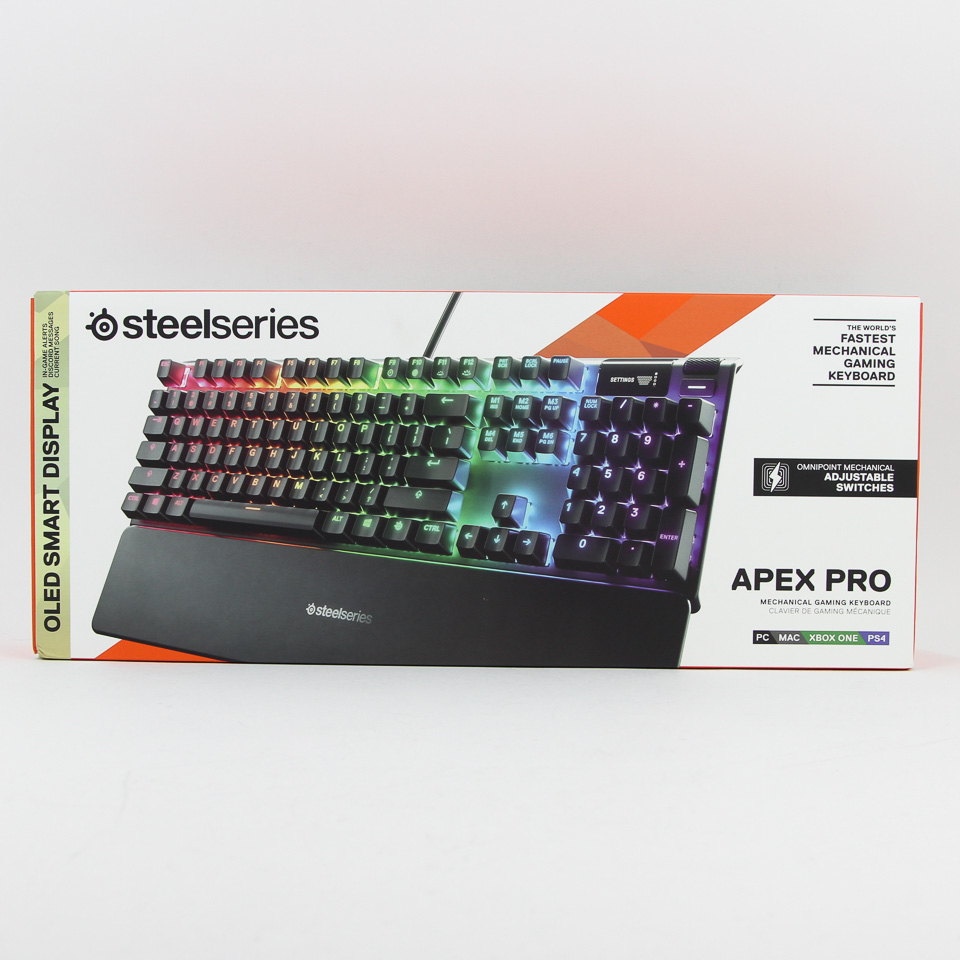 SteelSeries Apex Pro mechanical keyboard review