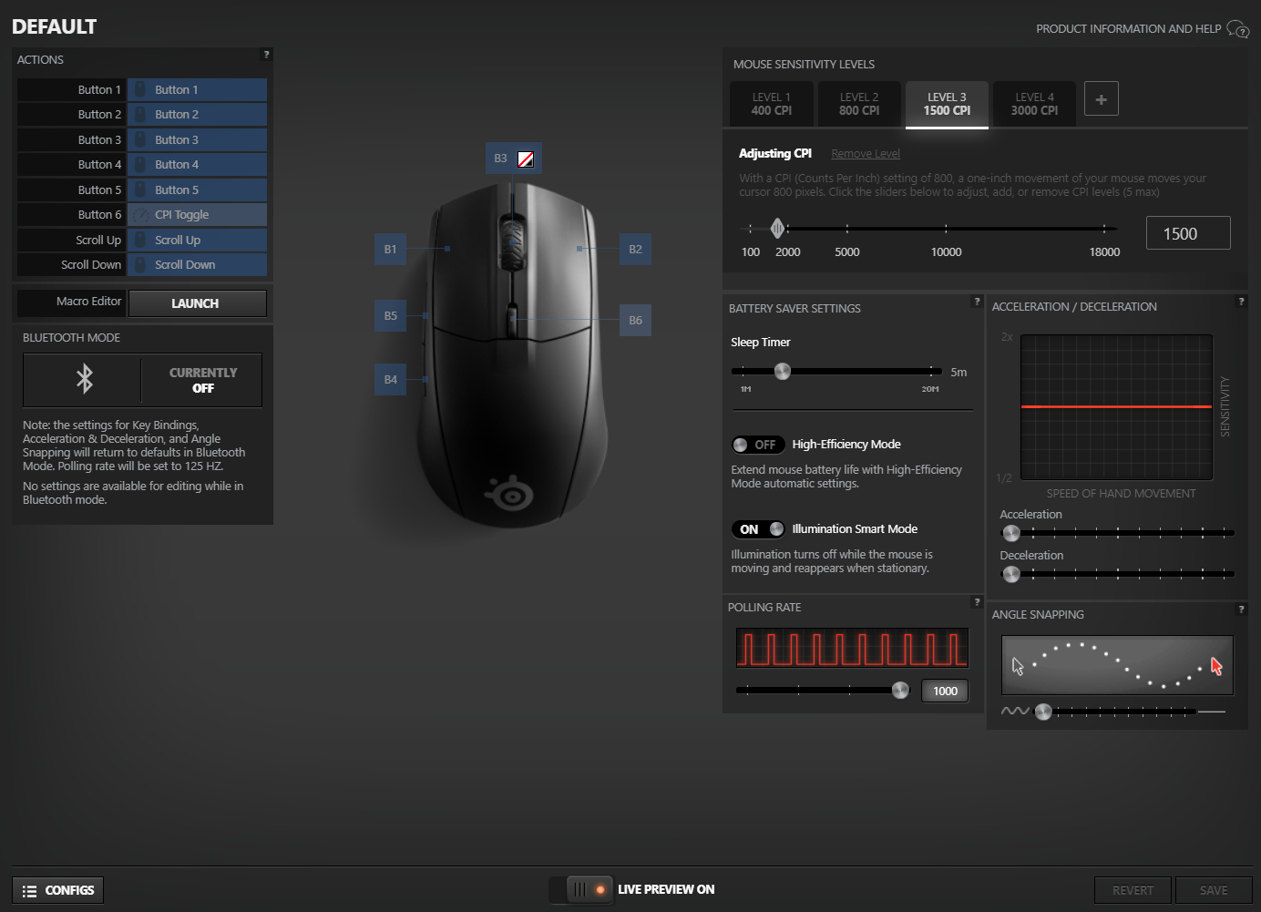 SteelSeries Rival 3 Wireless Review - Software, Lighting & Battery