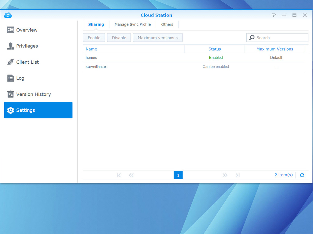synology cloud station backup expands