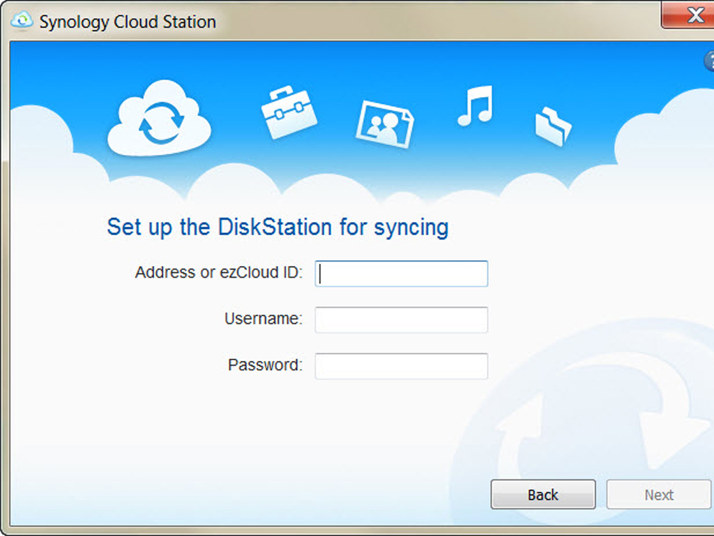 install synology cloud station client