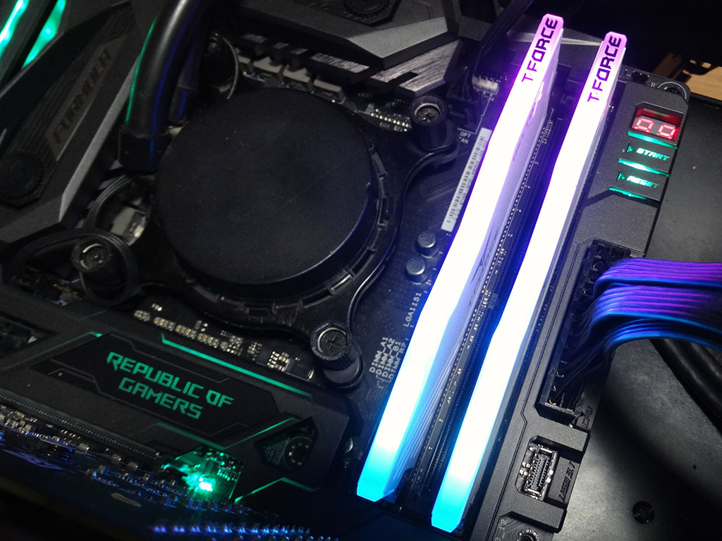 Team Group T-Force Delta RGB 2x 8 GB DDR4 Review - Test System Set-Up ...