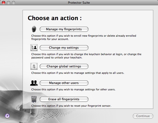 eikon fingerprint reader software windows 10