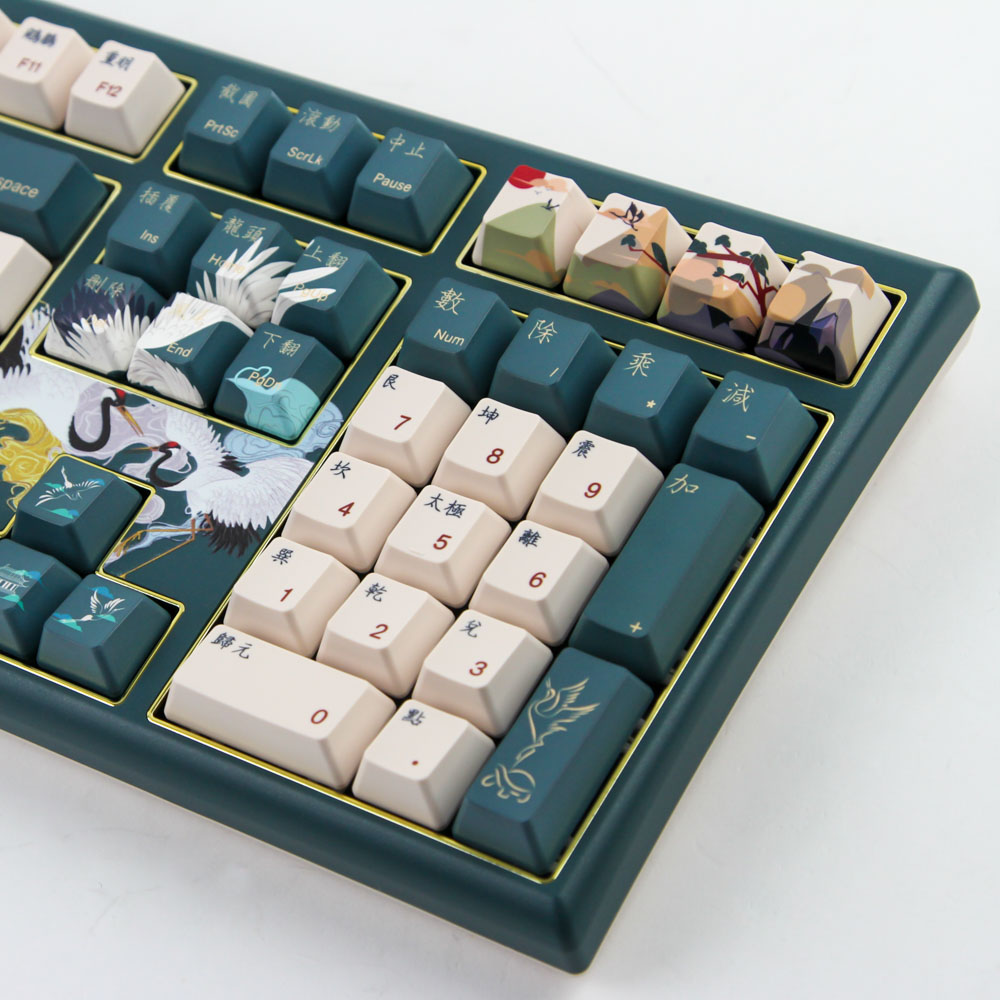 Varmilo VBS108V2 Crane of Lure Wireless Mechanical Keyboard Review - Closer  Examination | TechPowerUp