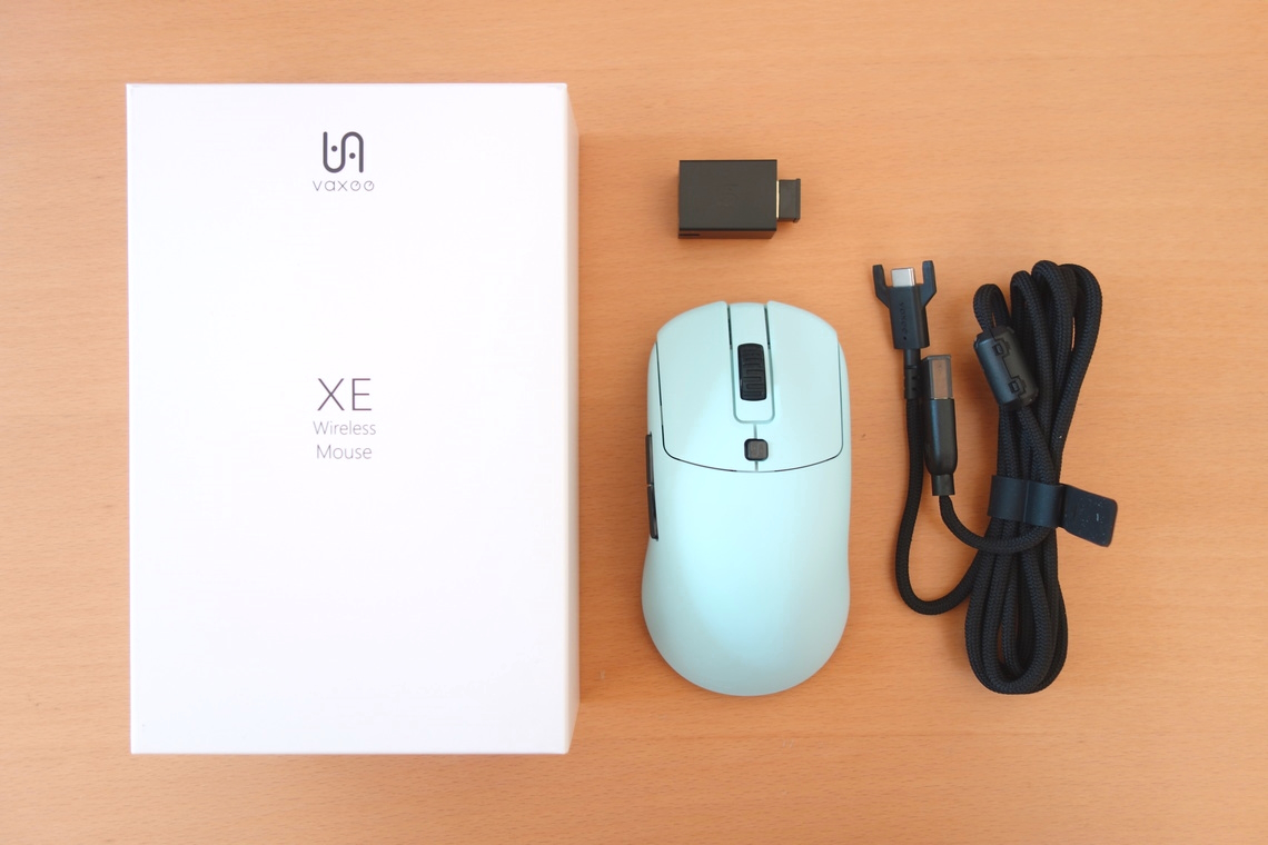 VAXEE XE Wireless Review - Packaging, Weight & Feet | TechPowerUp