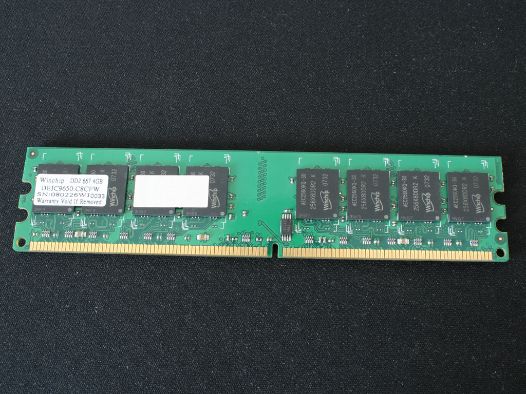 removing serial number stickers on ram