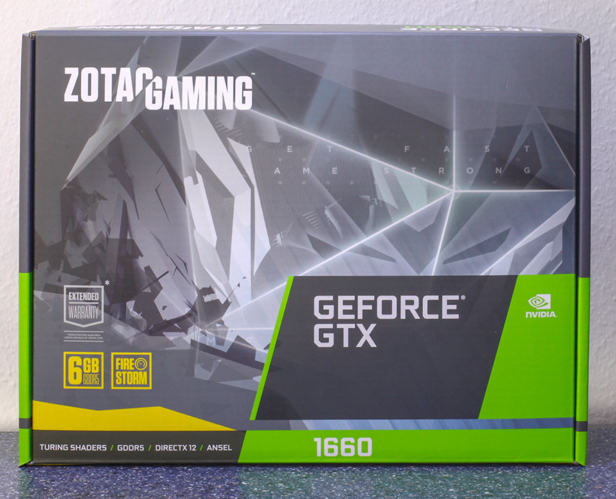 Zotac GeForce GTX 1660 Twin Fan 6 GB Review - Packaging & Contents ...