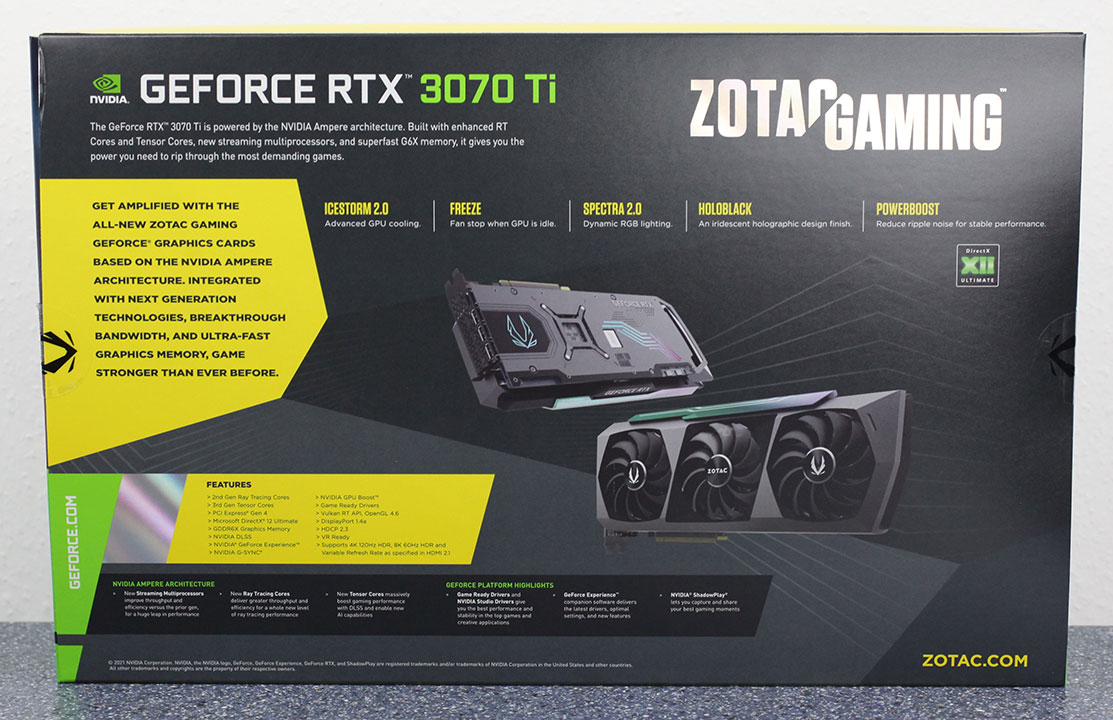 Zotac GeForce RTX 3070 Ti AMP Extreme Holo Review - The Best RTX ...
